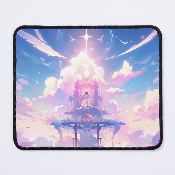 Item preview, Ethereal Sky Palace in the Pastel Clouds designed and sold by bubblegoth.