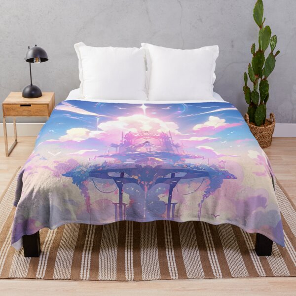 Item preview, Ethereal Sky Palace in the Pastel Clouds designed and sold by bubblegoth.