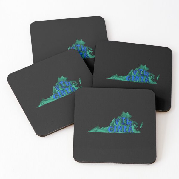 Item preview, Virginia State - Blue _amp_amp_ Green designed and sold by pattiringboxx.