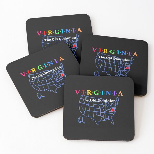 Item preview, Virginia, USA. The Old Dominion. (With Map) Active  designed and sold by pattiringboxx.