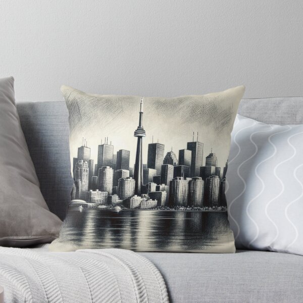 Artikelvorschau, Toronto-Skyline-Skizze entworfen und verkauft von Places On Earth.
