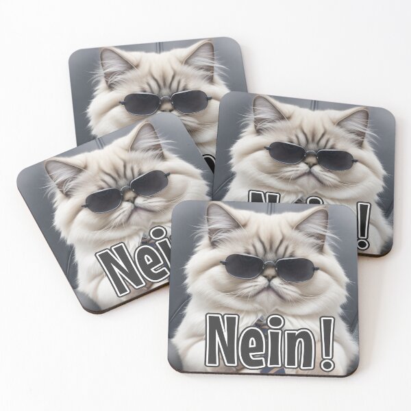 Item preview, KI-generierte Katze 01 "Nein" designed and sold by Cliff-Qi.