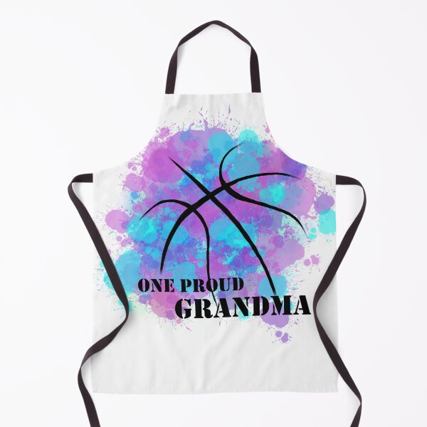 Item preview, Basketball- One Proud Grandma- pink and blue designed and sold by SoshanaC.