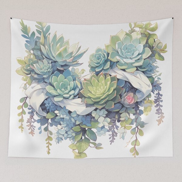 Item preview, Colorful Succulents decoration designed and sold by BouquetlikeLove.
