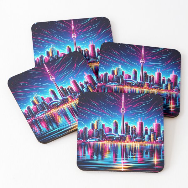 Item preview, Toronto Skyline Neon designed and sold by Places On Earth.