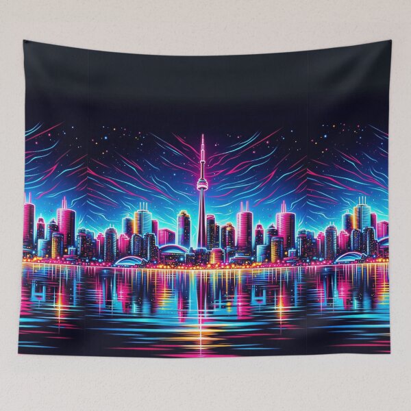 Item preview, Toronto Skyline Neon designed and sold by Places On Earth.