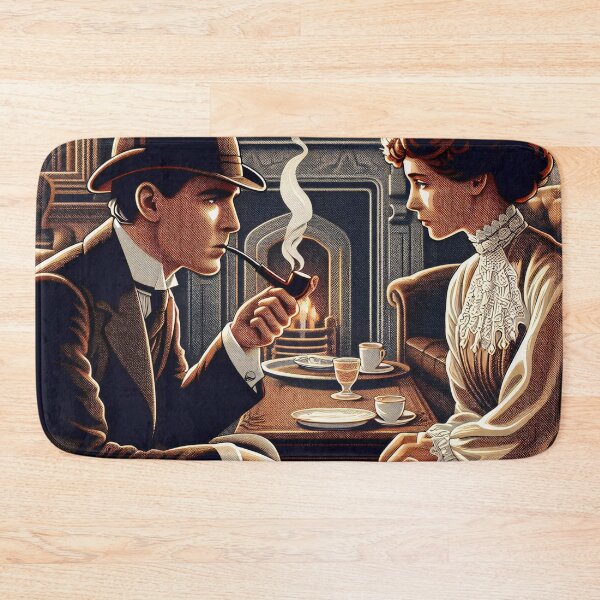 Item preview, Sherlock Holmes and Irene Adler - "A Scandal in Bohemia" designed and sold by ClassicRetroism.
