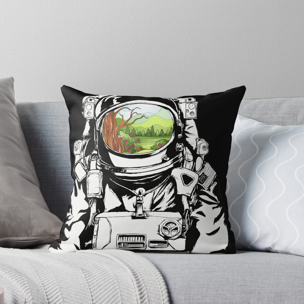 Item preview, Throw Pillow designed and sold by salomemika.