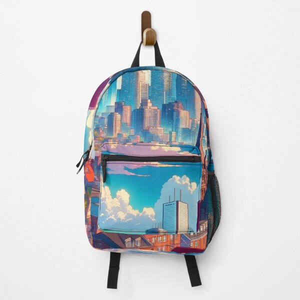 Item preview, Toronto Skyline Anime Style designed and sold by Places On Earth.