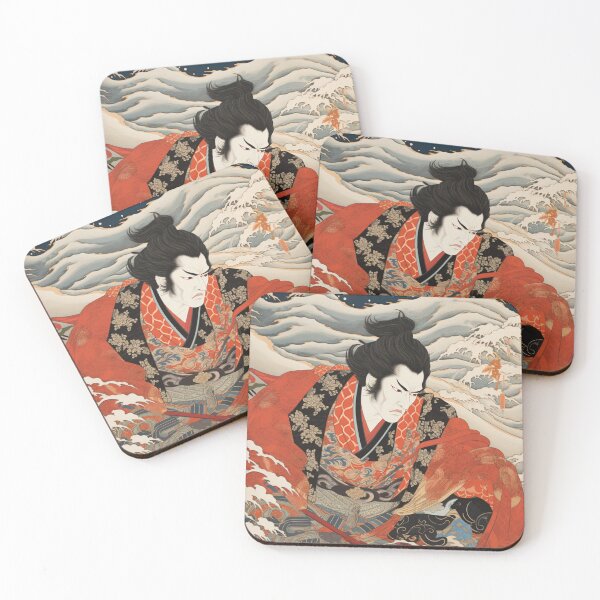 Artikelvorschau, Japanisches Kabuki-Ukiyoe entworfen und verkauft von INSPIREforJ.