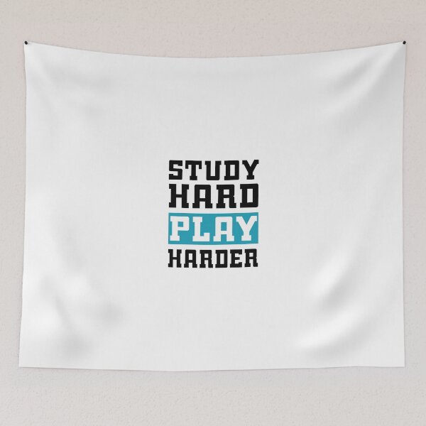 Item preview, Study Hard Play Harder - Video Games designed and sold by T-shirt For You.