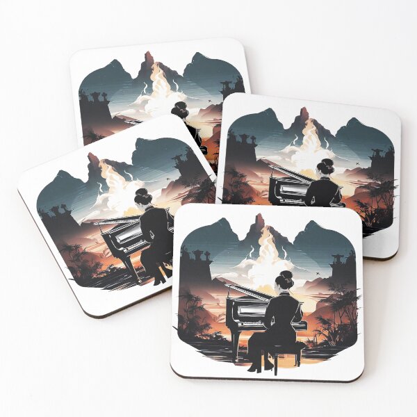 Item preview, classical pianist designed and sold by NotesForMusic.
