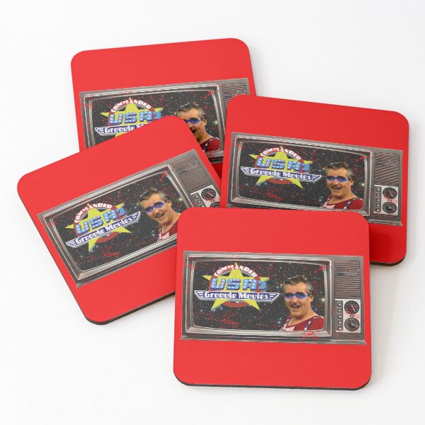 Item preview, Comannder USA's Groovie Movies designed and sold by TeeArcade84.