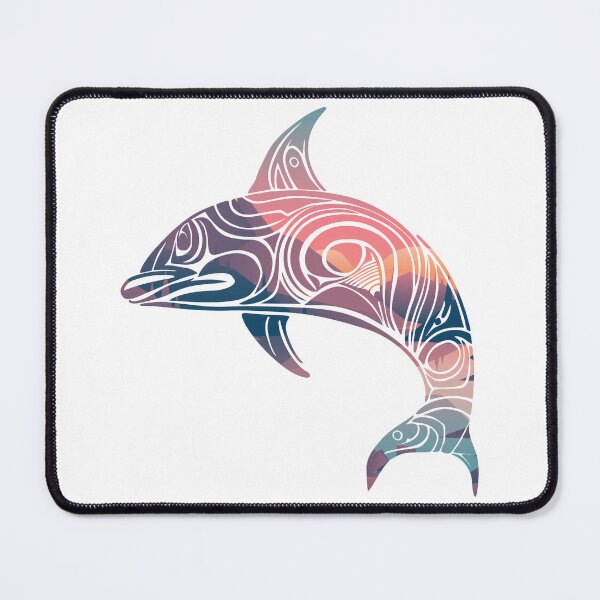 Item preview, Dolphin Sunrise Sky & Water designed and sold by damonasplace.