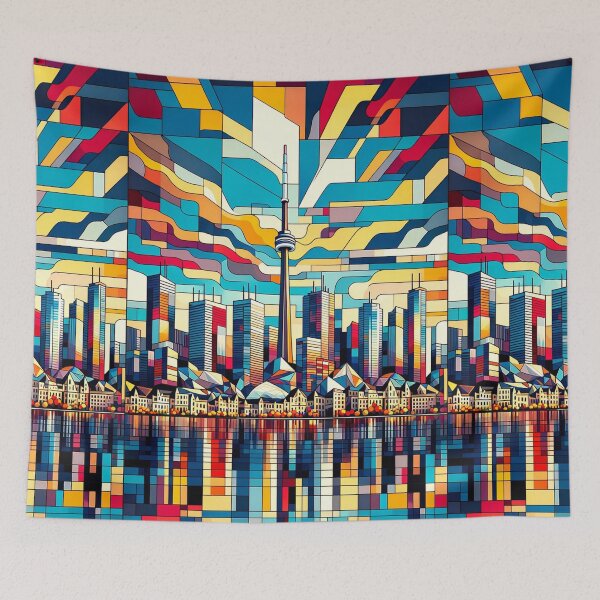 Item preview, Toronto Skyline Artsy designed and sold by Places On Earth.