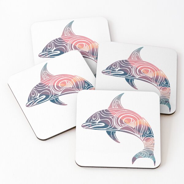 Item preview, Dolphin Sunrise Sky & Water designed and sold by damonasplace.
