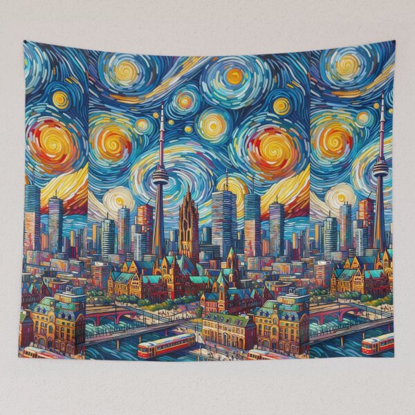 Item preview, Toronto Skyline Van designed and sold by Places On Earth.