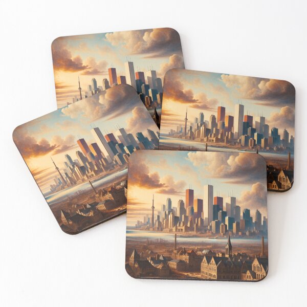 Item preview, Toronto Skyline Renaissance designed and sold by Places On Earth.