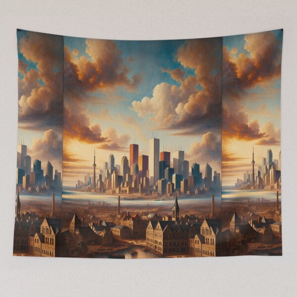 Item preview, Toronto Skyline Renaissance designed and sold by Places On Earth.