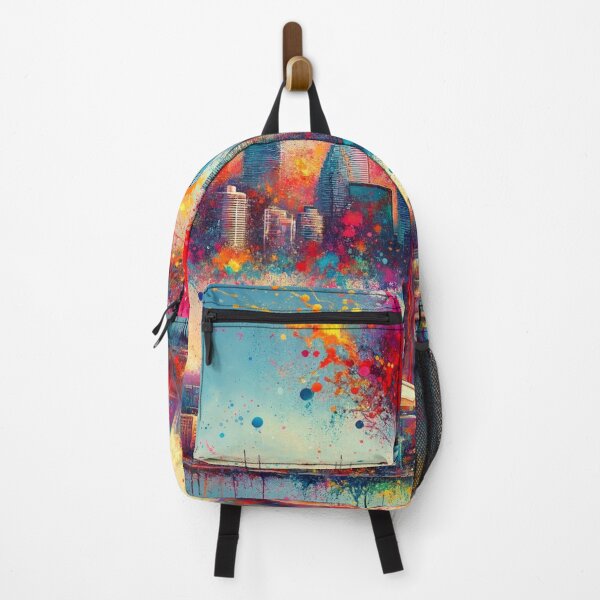 Item preview, Toronto Skyline Paint Splash designed and sold by Places On Earth.