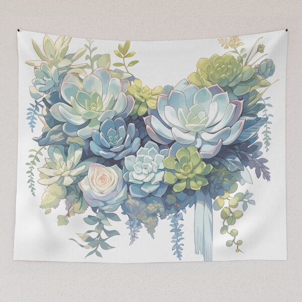 Item preview, Colorful Succulents decoration designed and sold by BouquetlikeLove.