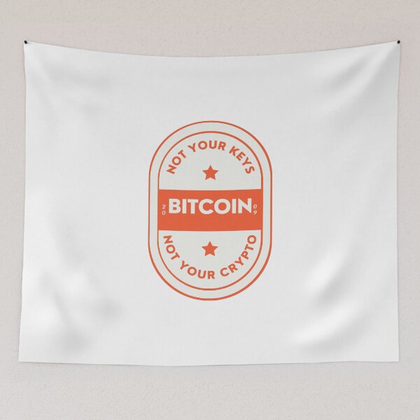 Item preview, Not Your Keys, Not Your Crypto designed and sold by kylmllr101684.