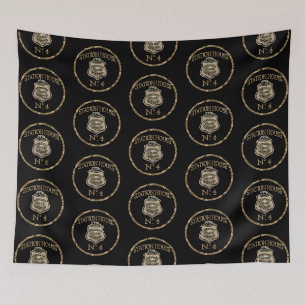 Item preview, Station House No. 4 , A Canadian Institution. A fun Illusional style. designed and sold by michaelrodents.