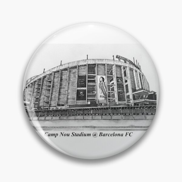 Item preview, Drawing/Sketching of Camp Nou Stadium @ Barcelona FC designed and sold by GaalArt.
