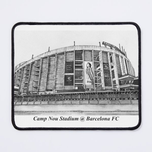 Item preview, Drawing/Sketching of Camp Nou Stadium @ Barcelona FC designed and sold by GaalArt.