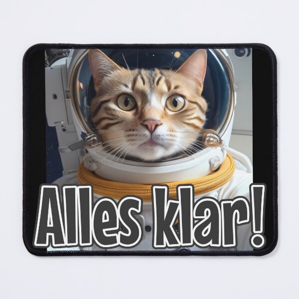Artikelvorschau, KI-generierte Katze 01 „Alles klar“ entworfen und verkauft von Cliff-Qi.