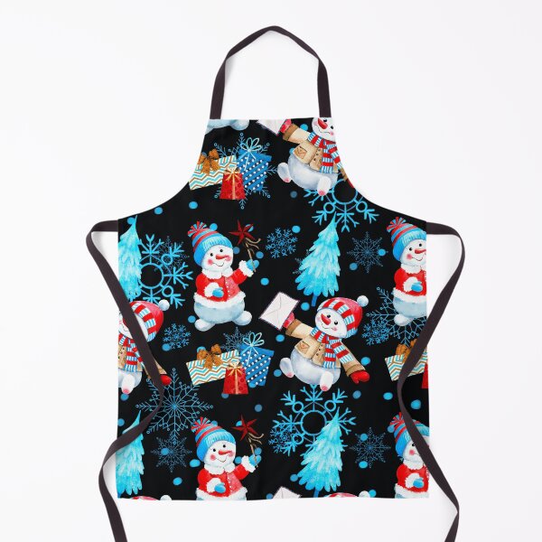 Item preview, Cute Christmas Snowmen, Xmas Trees And Presents Pattern designed and sold by DEC02.