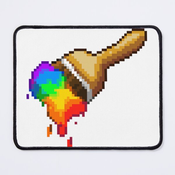 Item preview, Neopet Rainbow Paint Brush Pixel Art designed and sold by AyrosArts.