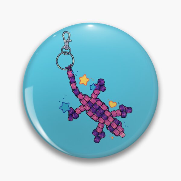Item preview, Lizard Bead Keychain designed and sold by jordynarily.