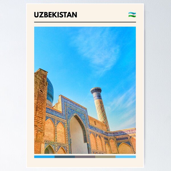 Aperçu de l'œuvre Visiter l'Ouzbékistan (Voyage à travers le monde) créée et vendue par RabbitK.