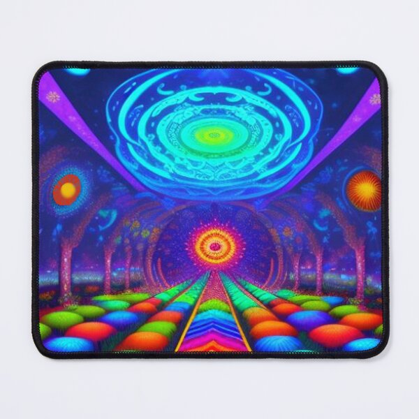 Item preview, A Midnight Blue Psychedelic Trail designed and sold by TheDarkWardrobe.