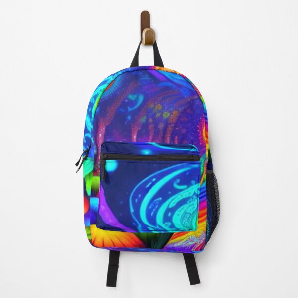 Item preview, A Midnight Blue Psychedelic Trail designed and sold by TheDarkWardrobe.