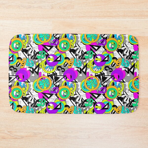 Item preview, Multicolored pattern with latin letters designed and sold by fuzzyfox.
