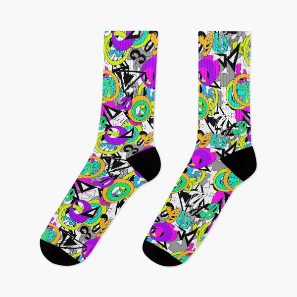 Item preview, Multicolored pattern with latin letters designed and sold by fuzzyfox.