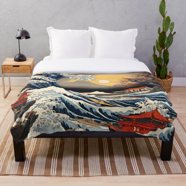 Item preview, Katsushika Hokusais Japanese Waves designed and sold by boyangyang.