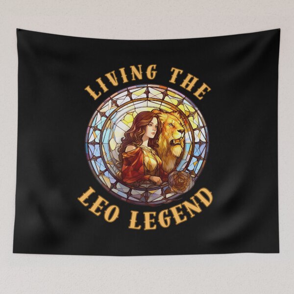 Item preview, Living The Leo Legend. leo sign designed and sold by ZodiacWonders.