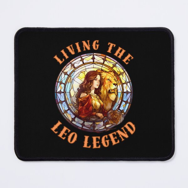 Item preview, Living The Leo Legend. leo quote designed and sold by ZodiacWonders.