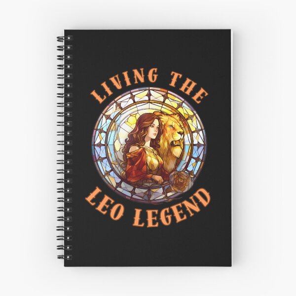 Item preview, Living The Leo Legend. leo quote designed and sold by ZodiacWonders.