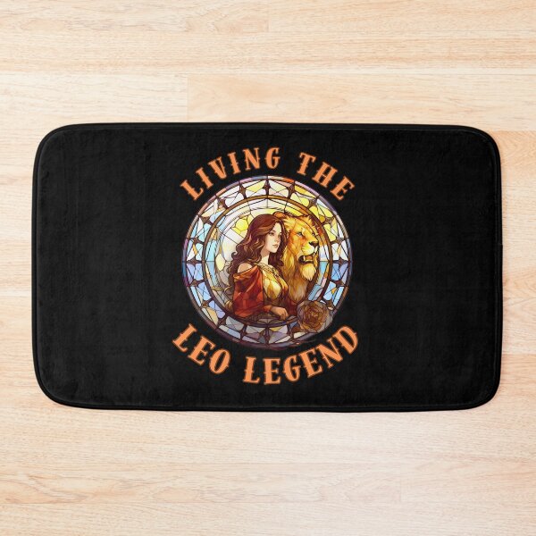 Item preview, Living The Leo Legend. leo quote designed and sold by ZodiacWonders.
