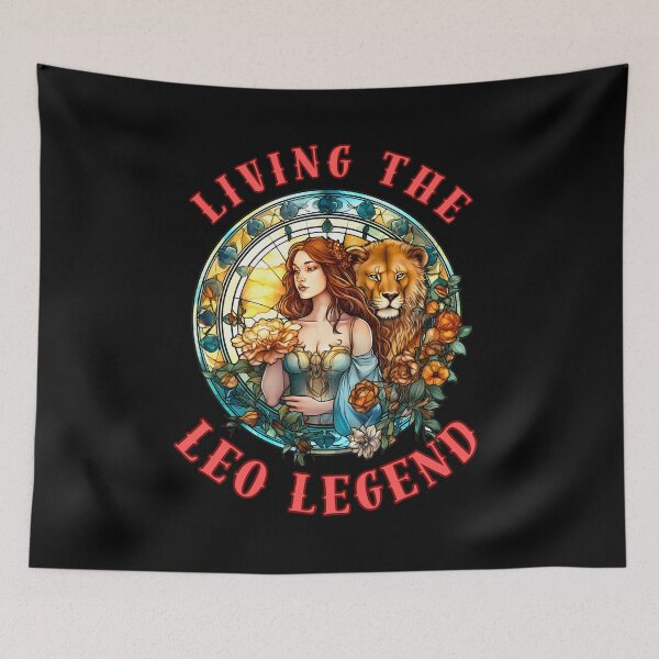 Item preview, Living The Leo Legend. leo lovers designed and sold by ZodiacWonders.
