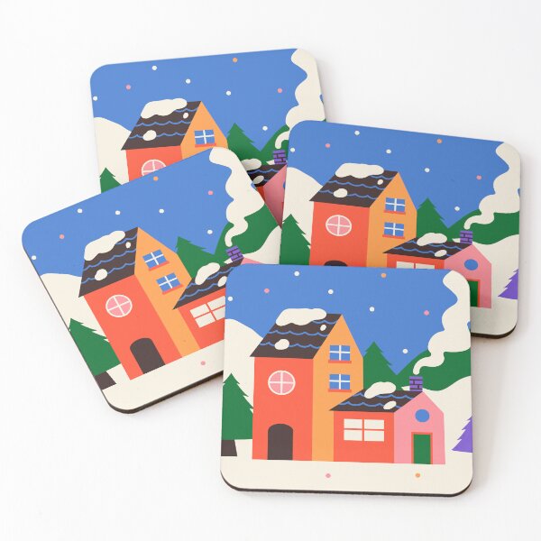 Item preview, Christmas Snowy House designed and sold by MelTay21.