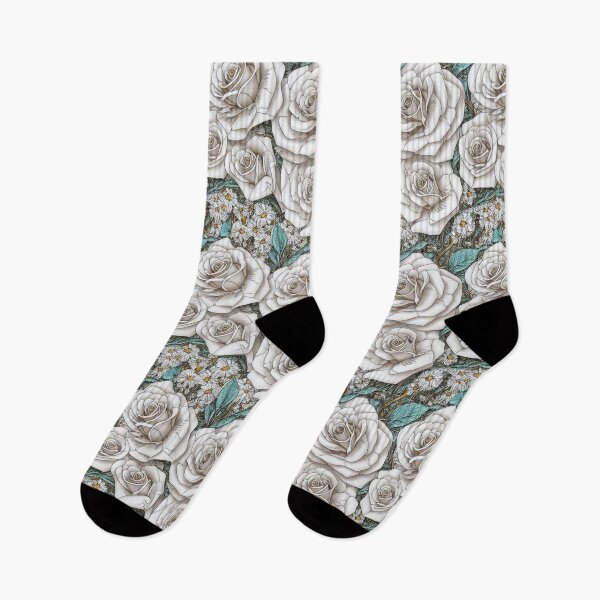 Item preview, Seamless Pattern of Vintage Blue Roses designed and sold by Phutharesuan Wachirapisut.