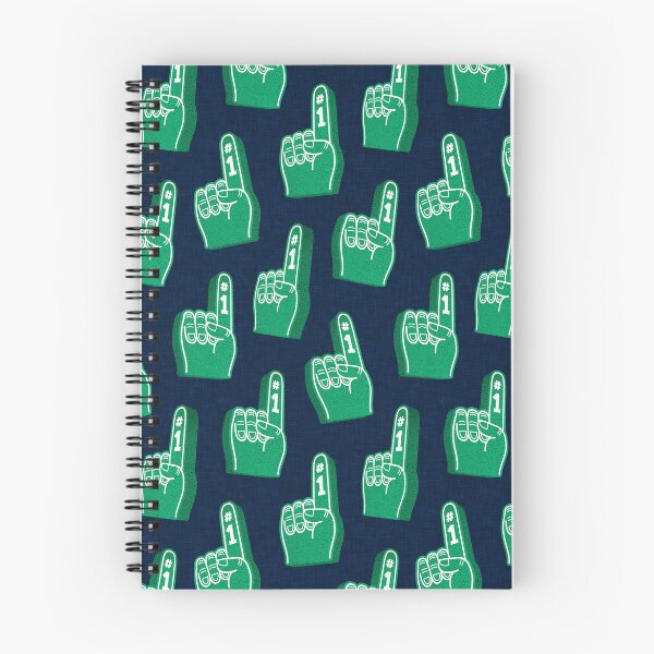 Item preview, #1 fan foam fingers - sports fan - blue & green designed and sold by littlearrow.