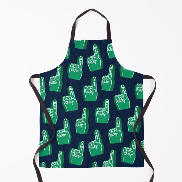 Item preview, #1 fan foam fingers - sports fan - blue & green designed and sold by littlearrow.