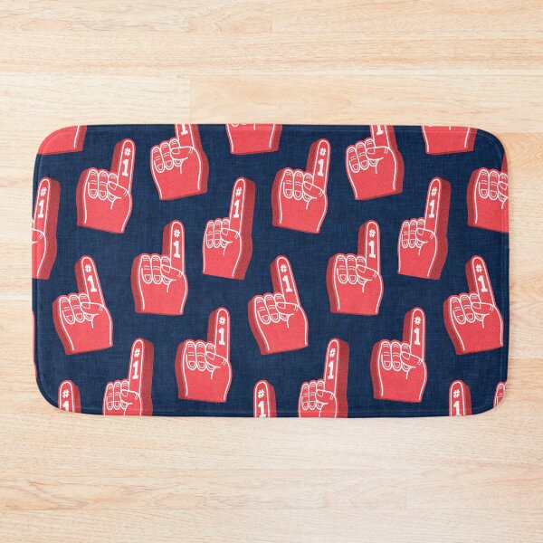 Item preview, #1 fan foam fingers - sports fan - blue & red designed and sold by littlearrow.