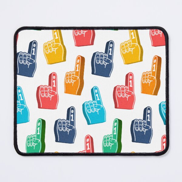 Item preview, #1 fan foam fingers - sports fan  designed and sold by littlearrow.